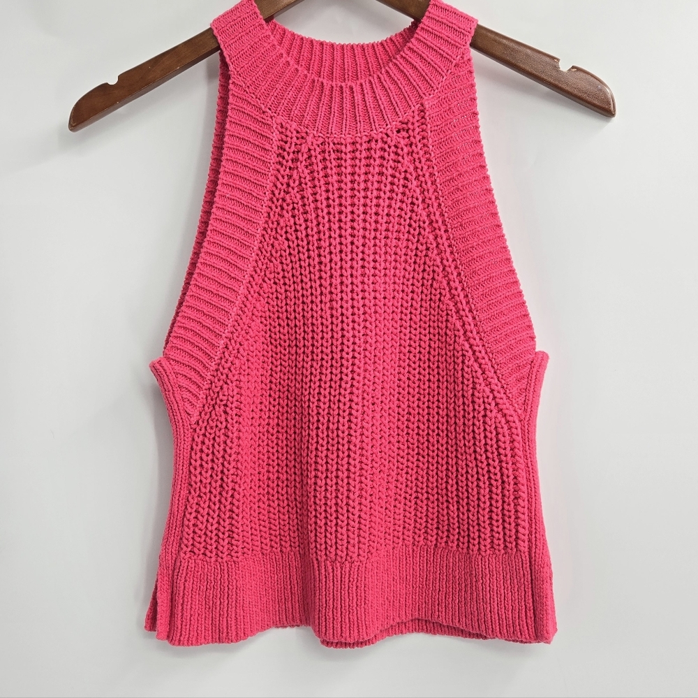 Aritzia Le Fou Linen Cotton Knit Tank Top‎